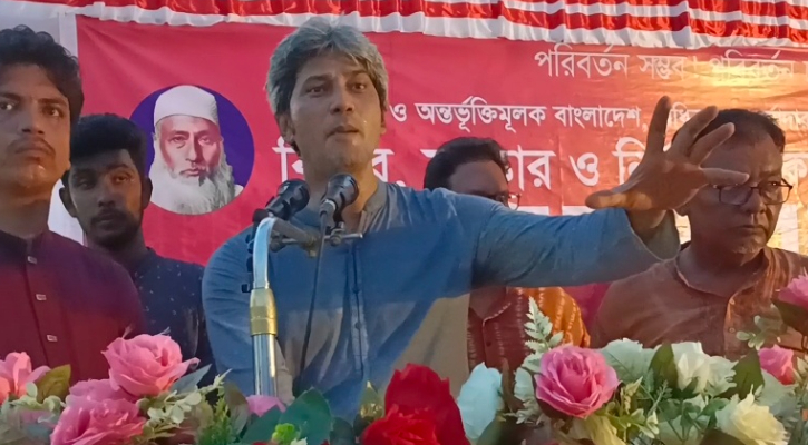 দলীয় স্বার্থে বিচার ও সংস্কারকে নির্বাচনের মুখোমুখি দাঁড় করানো হচ্ছে: জোনায়েদ সাকি